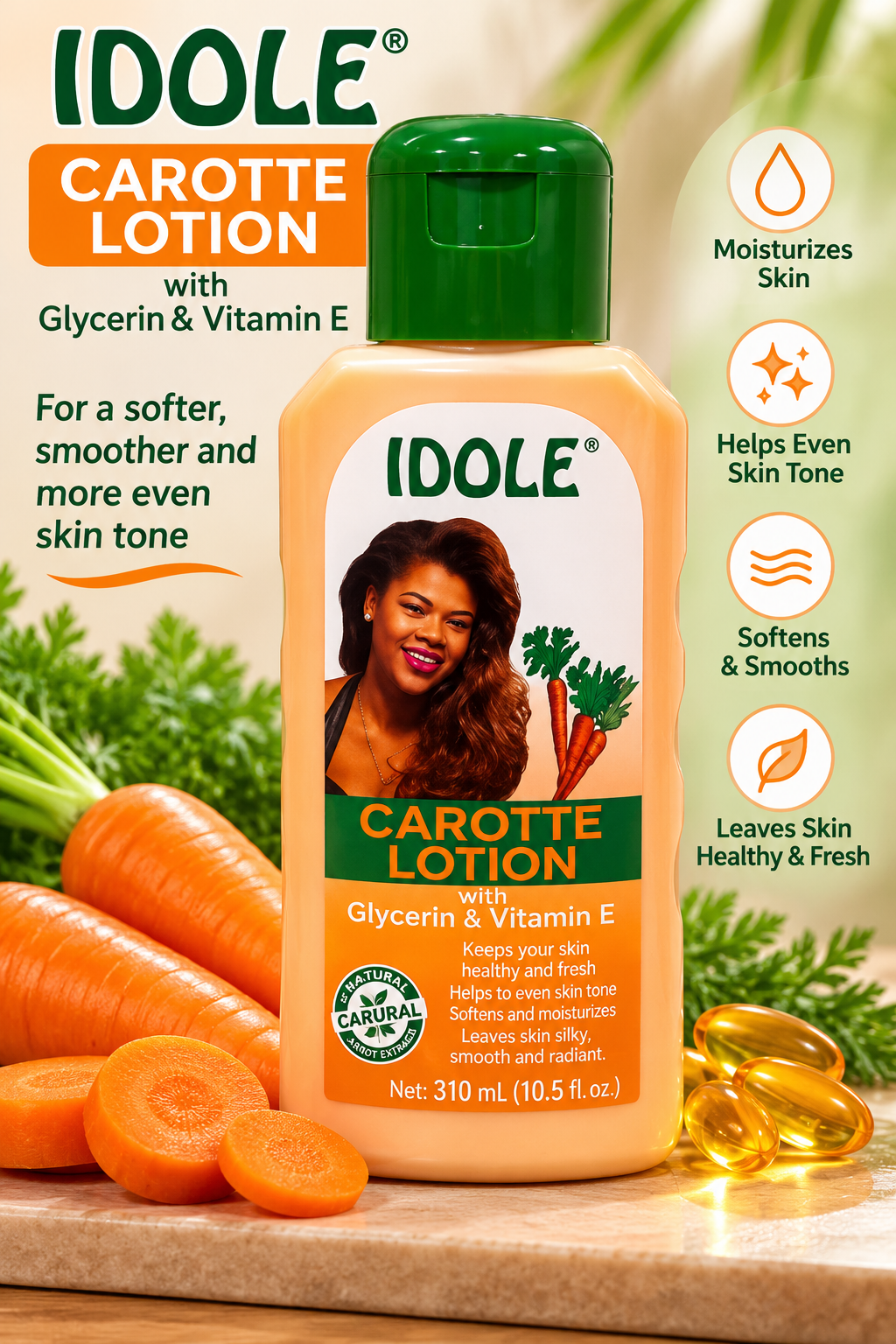 IDOLE carote lotion