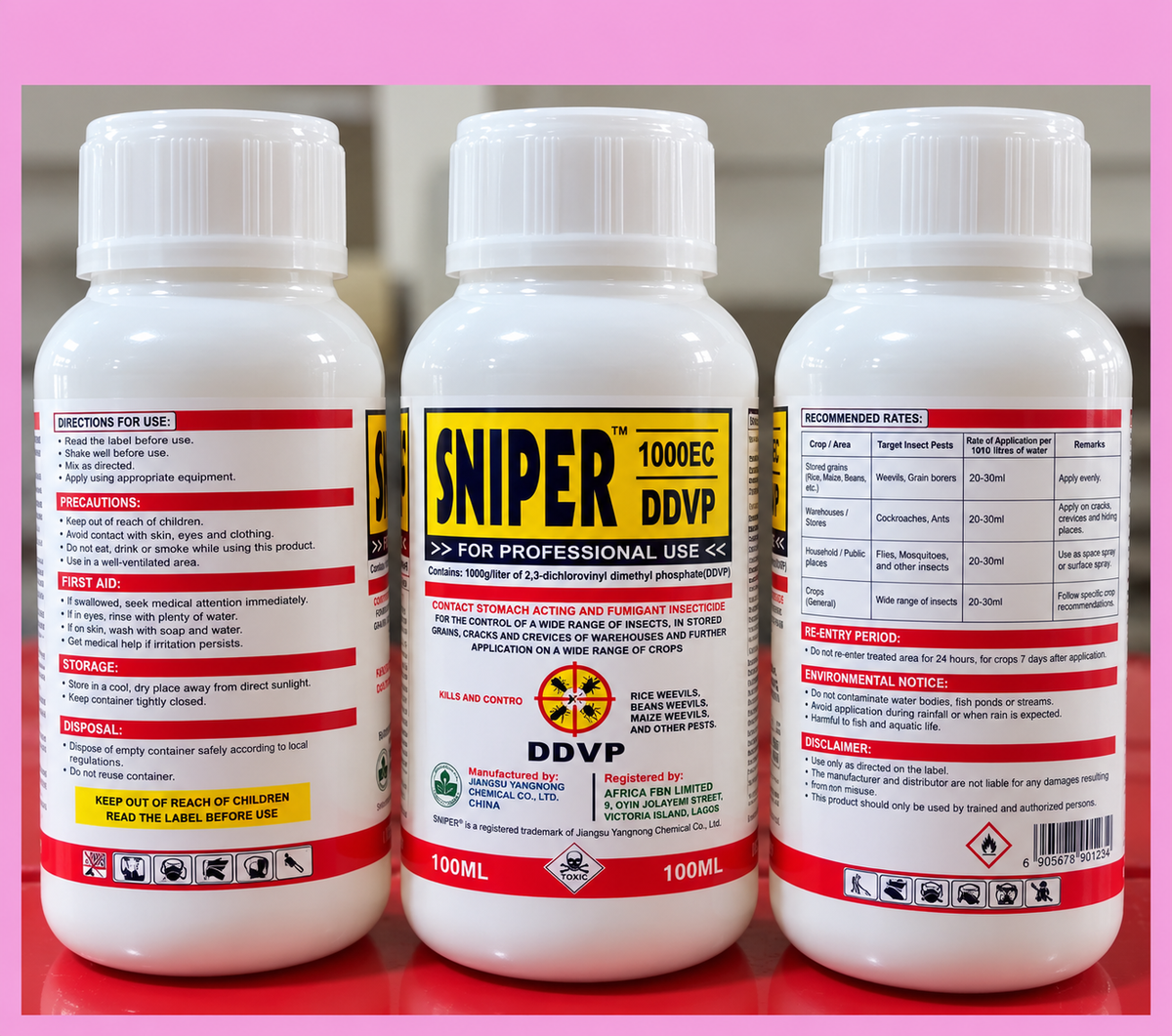 3 PCS Sniper Insecticide