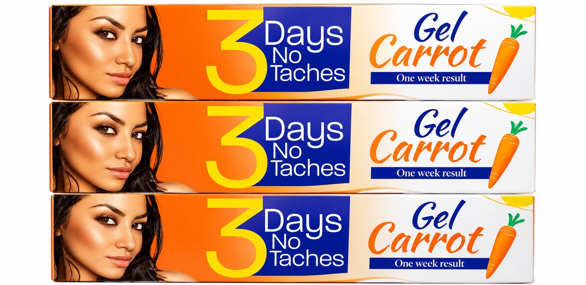 3 Days No Taches -Carrot Gel (One Week Result)