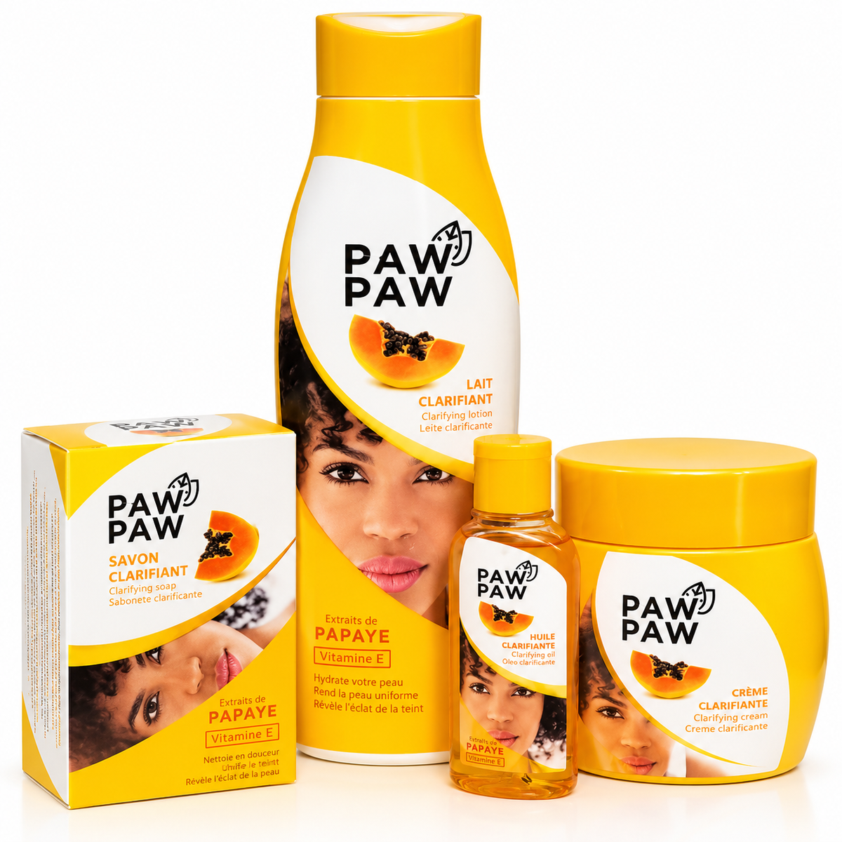 Paw Paw Papaya Clarifying Skincare Set – Vitamin E + Papaya Extract